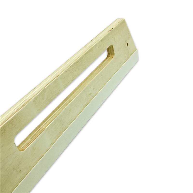 Factory Sell Custom Logo Wooden Handle Squeegee Rubber Wiper