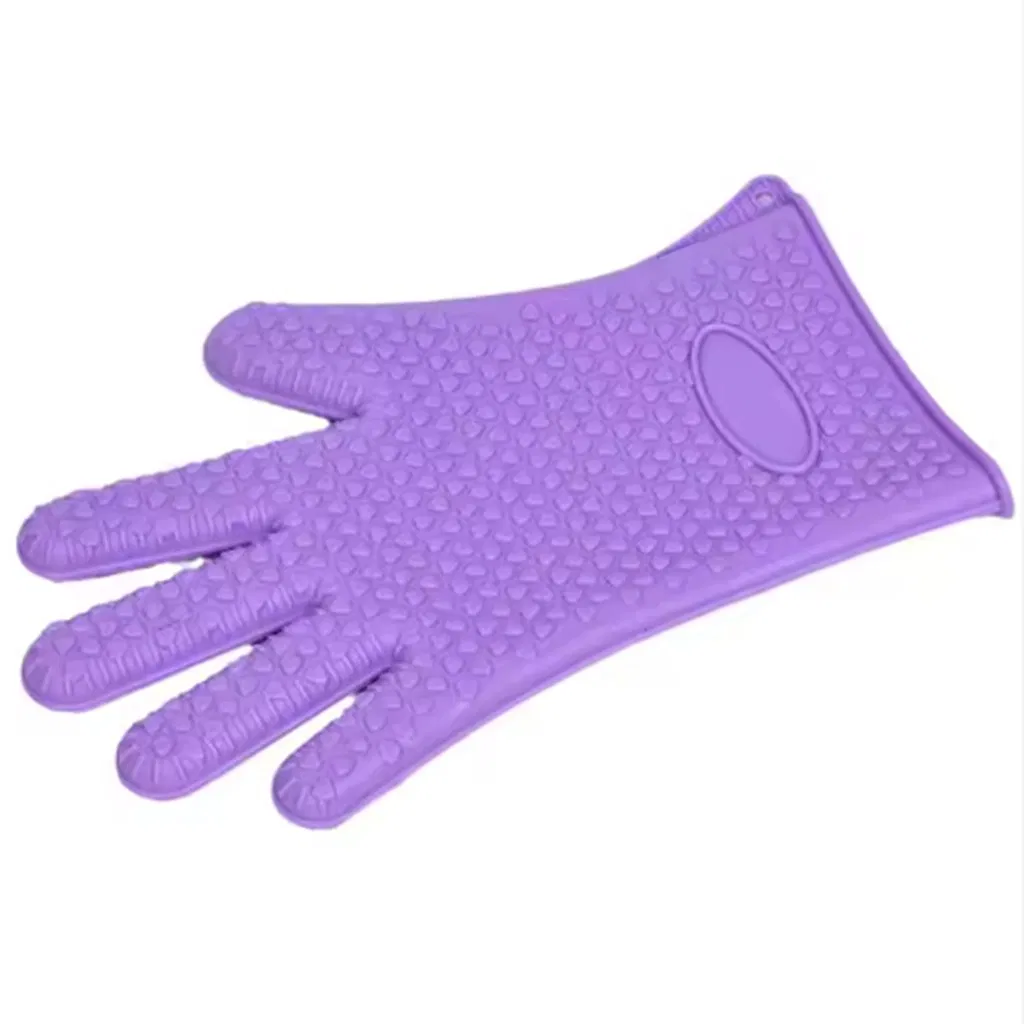 Microwave Oven Anti-Scald Baking Gloves Heat Insulation Anti-Scald Silicone Gloves