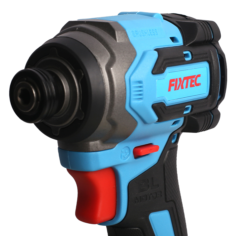 Fixtec Professional 20V Cordless Brushless Impact Driver Electric Impact Wrench for Popular Sale