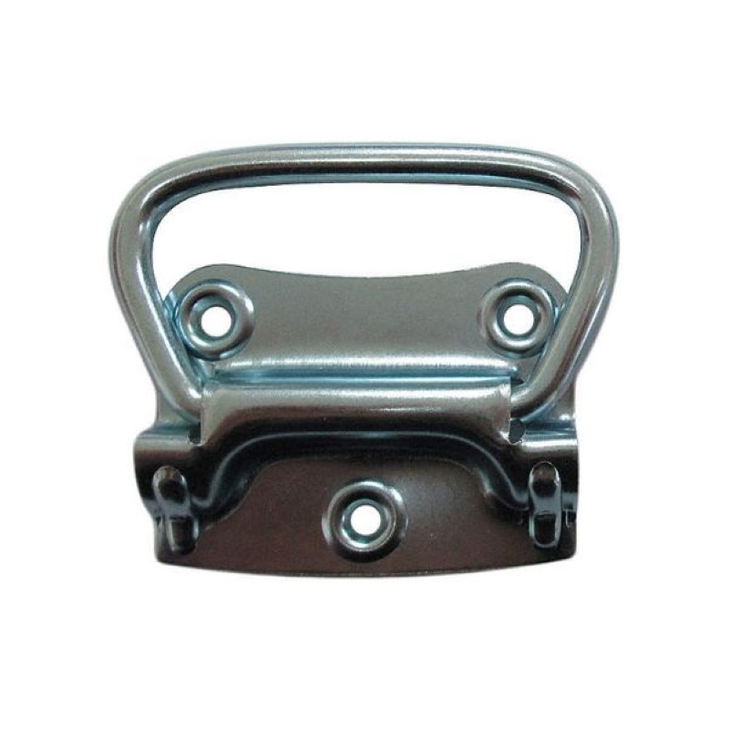 Light Duty Stainless Steel or Steel Tool Black Chest Handle