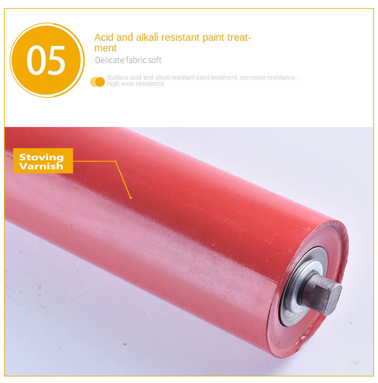 Heavy Duty Industry 3mm Tube 89mm Diameter Belt Conveyor Steel Roller