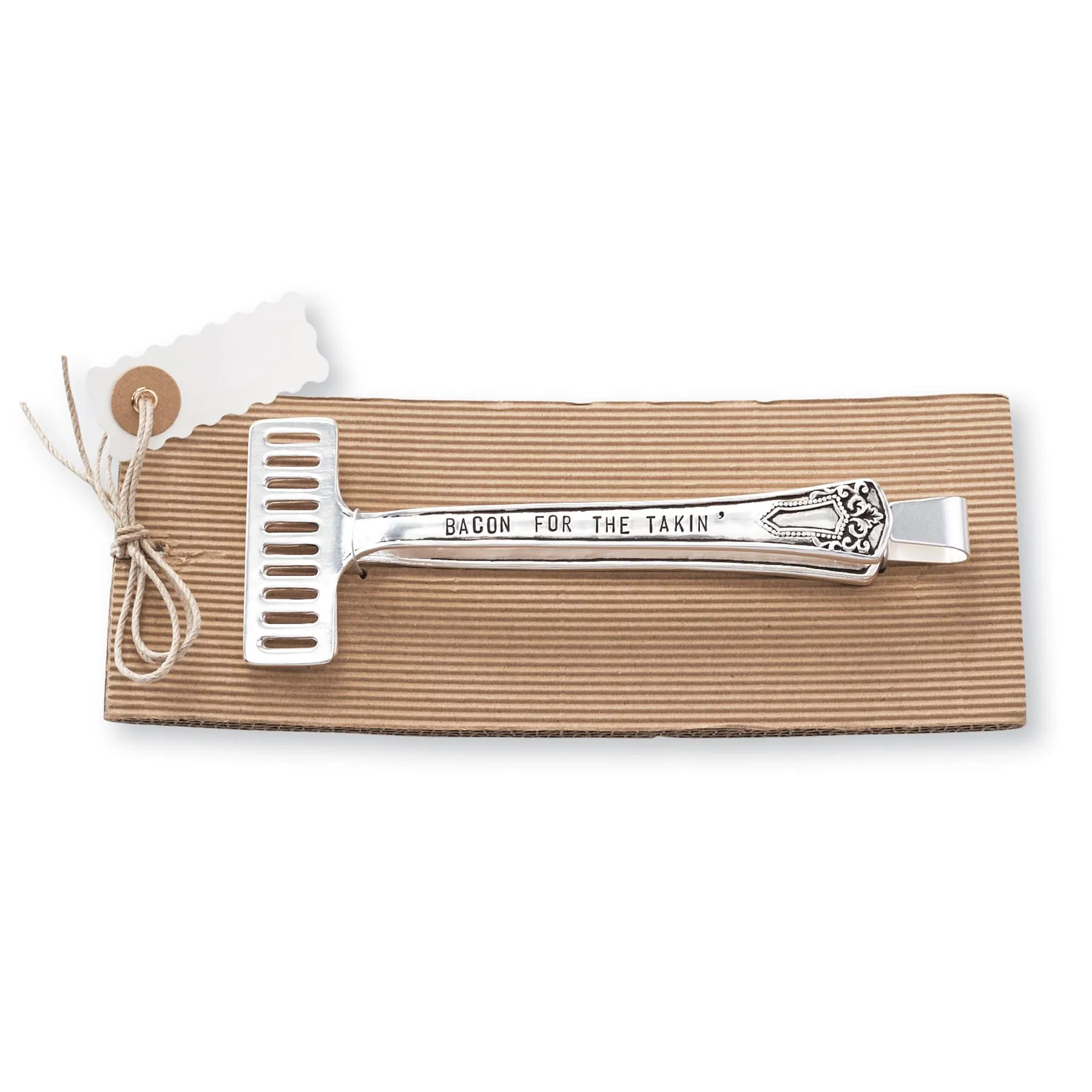 Premium Vintage-Style Bacon Tongs for Perfect Cooking Experience