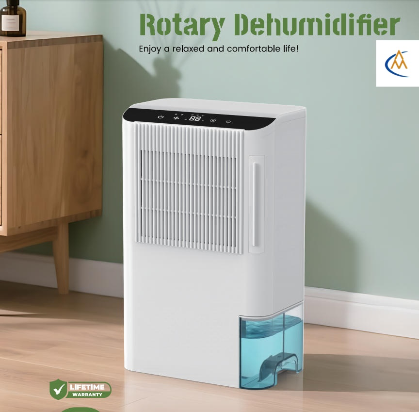 Full House Drying Solution: Low Noise Rotary Dehumidifier