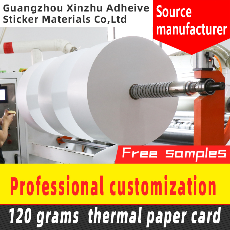 120 Grams Thermal Card Paper Self-Adhesive Raw Material