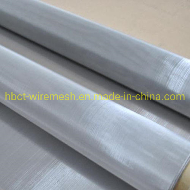 304 316L Stainless Steel Wire Screen Filter Mesh Stainless Woven Wire Mesh