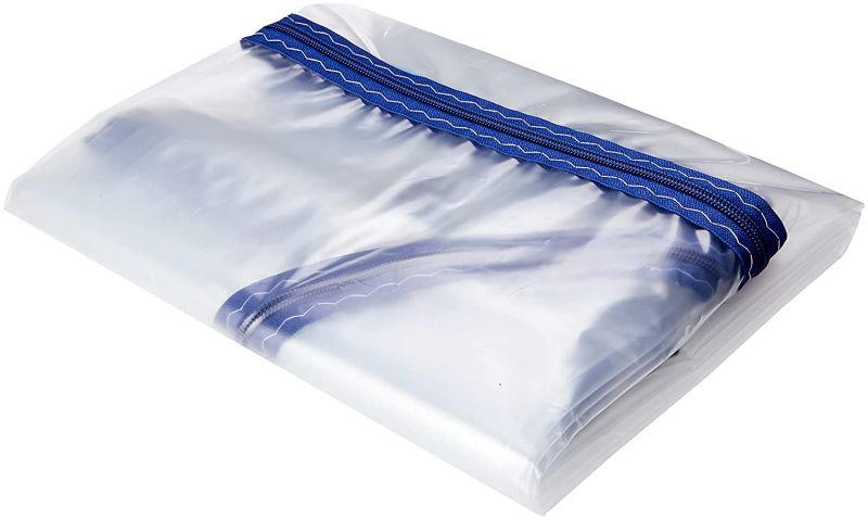 Household Dustproof Plastic Zipper Door