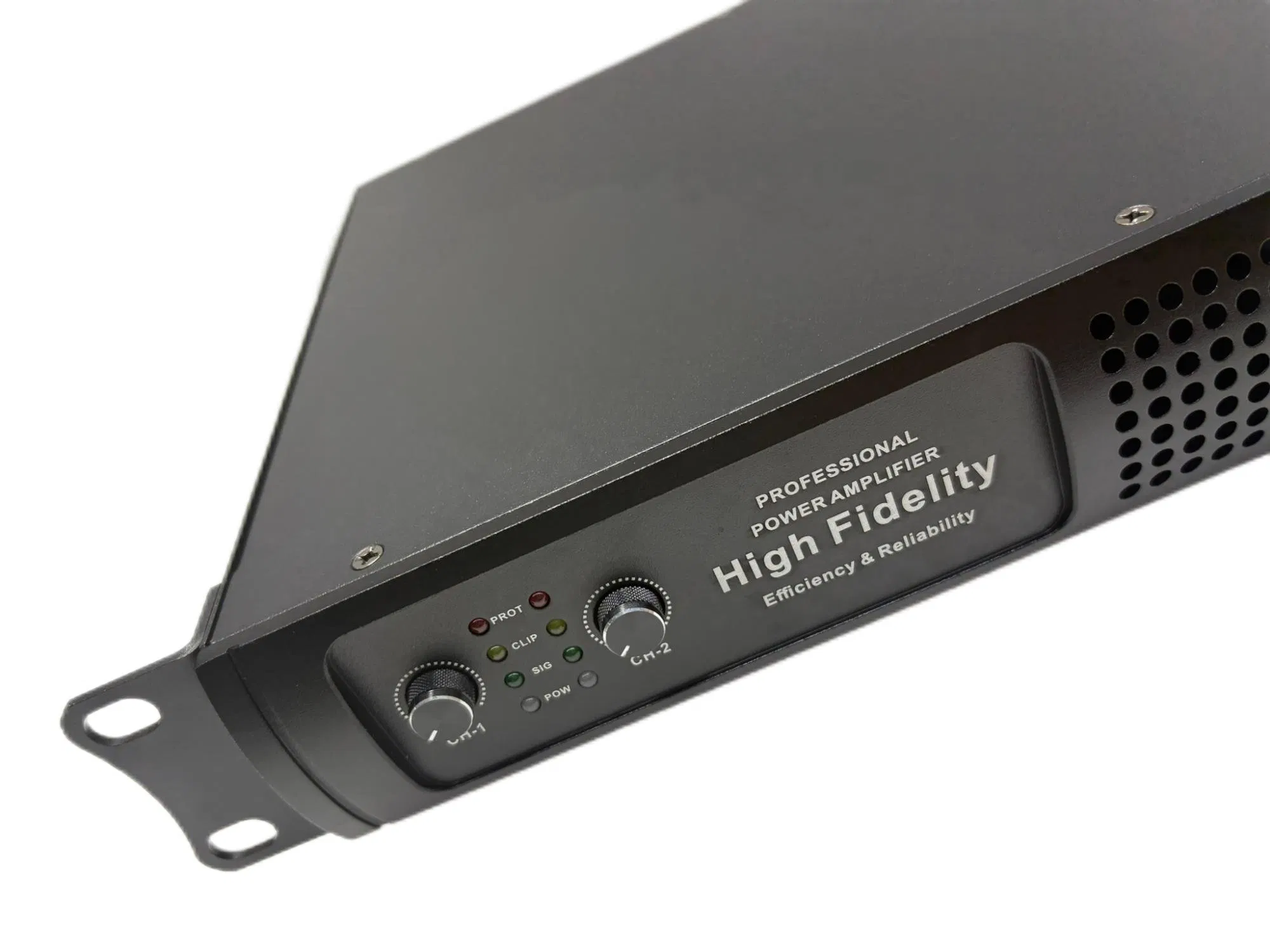 Professional 2-Channel 1u 500W Power Amplifier for Conference Room Audio