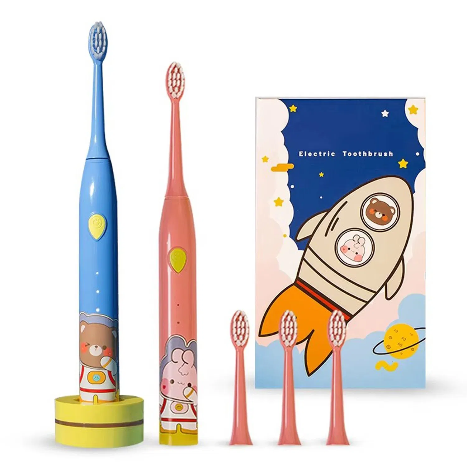 Wholesale High Quality Ipx7 Waterproof Inductive Charging Electric Toothbrush for Kids