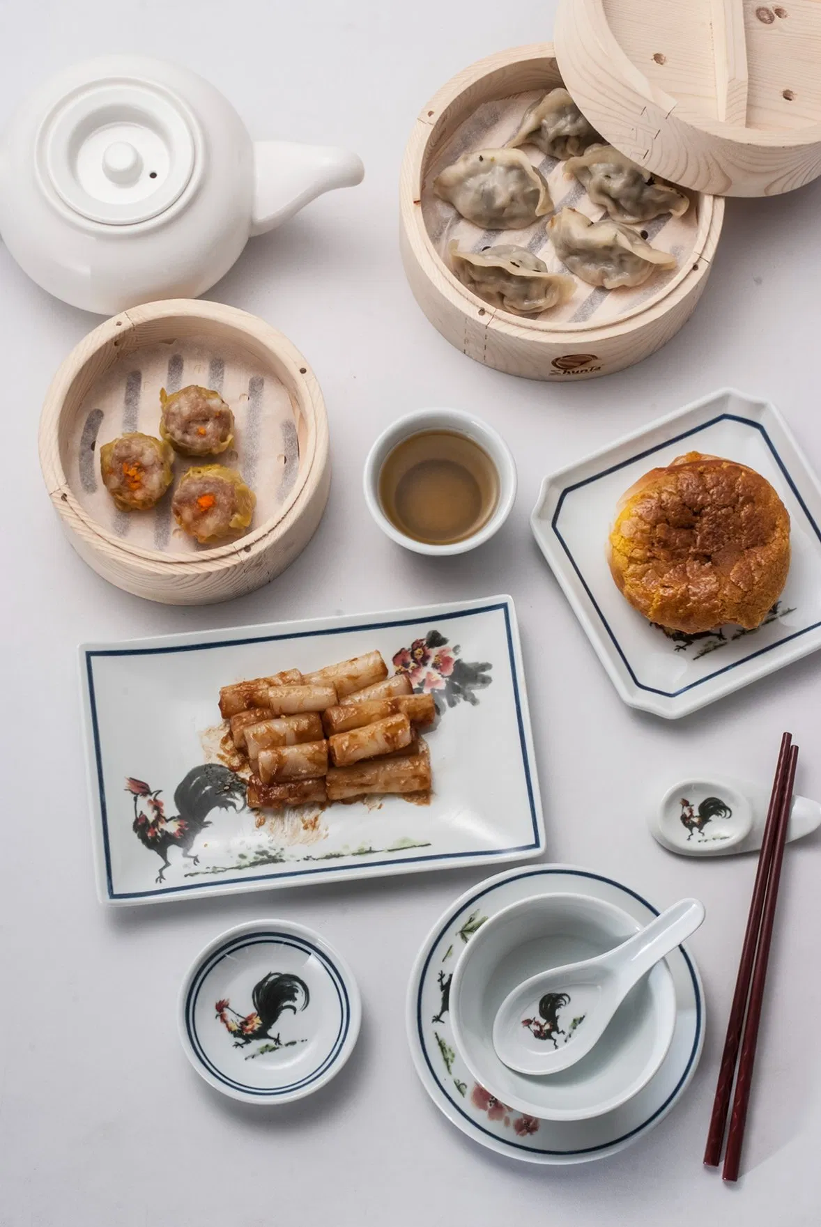 Кружка для чая Melamine Gai Ming, традиционный китайский дизайн