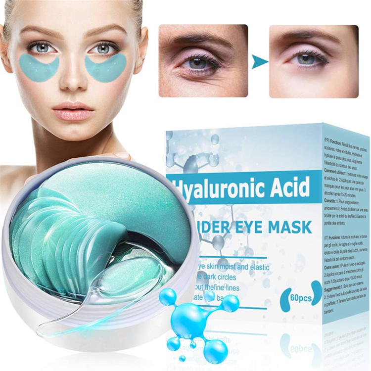 Premium Anti-Aging Hyaluronic Acid Collagen Under Eye Patches Mask