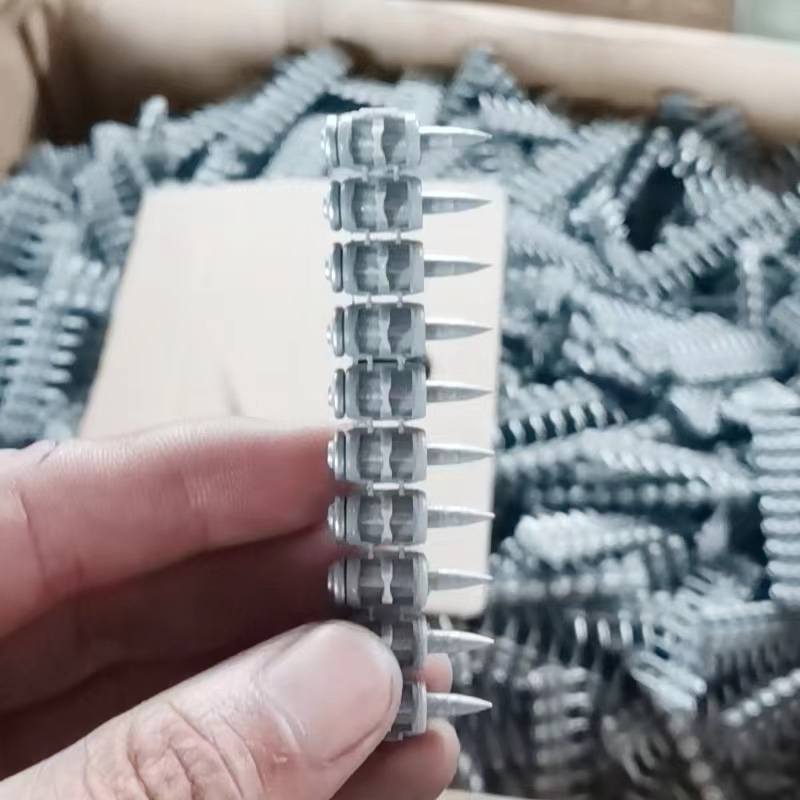 Ultimate Performance Collated Nails for Bx3 Cordless Nailer Tool Fastening to Concrete and Other Base Materials Reliable Steel Drive Pins for Construction Work