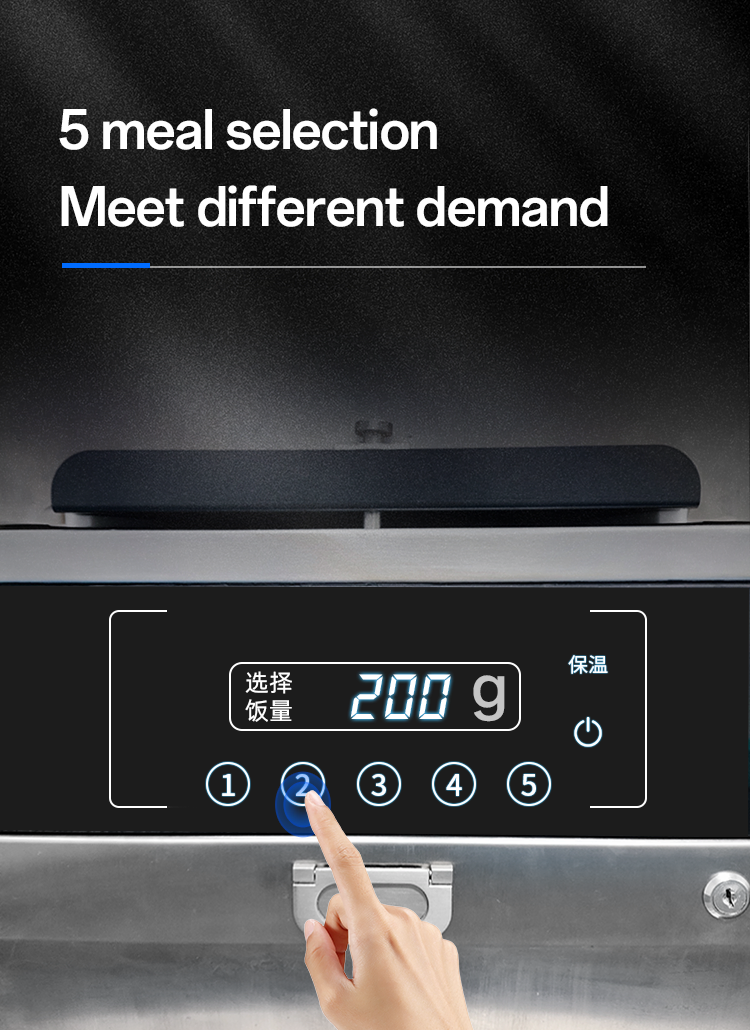 Electric Rice Portioning Machine for Food Service