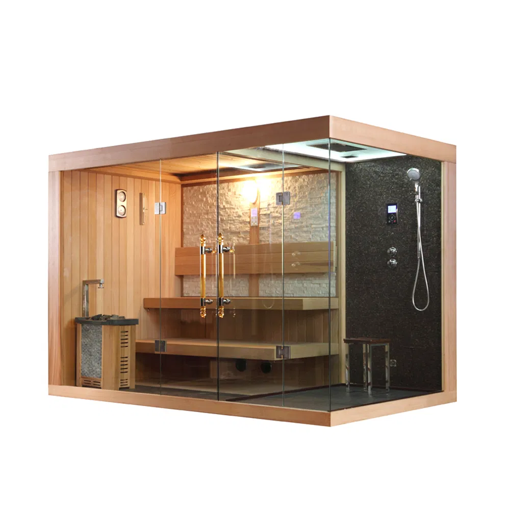 Indoor Computer Acrylic Steam Room Sauna Shower Enclosure Cabin