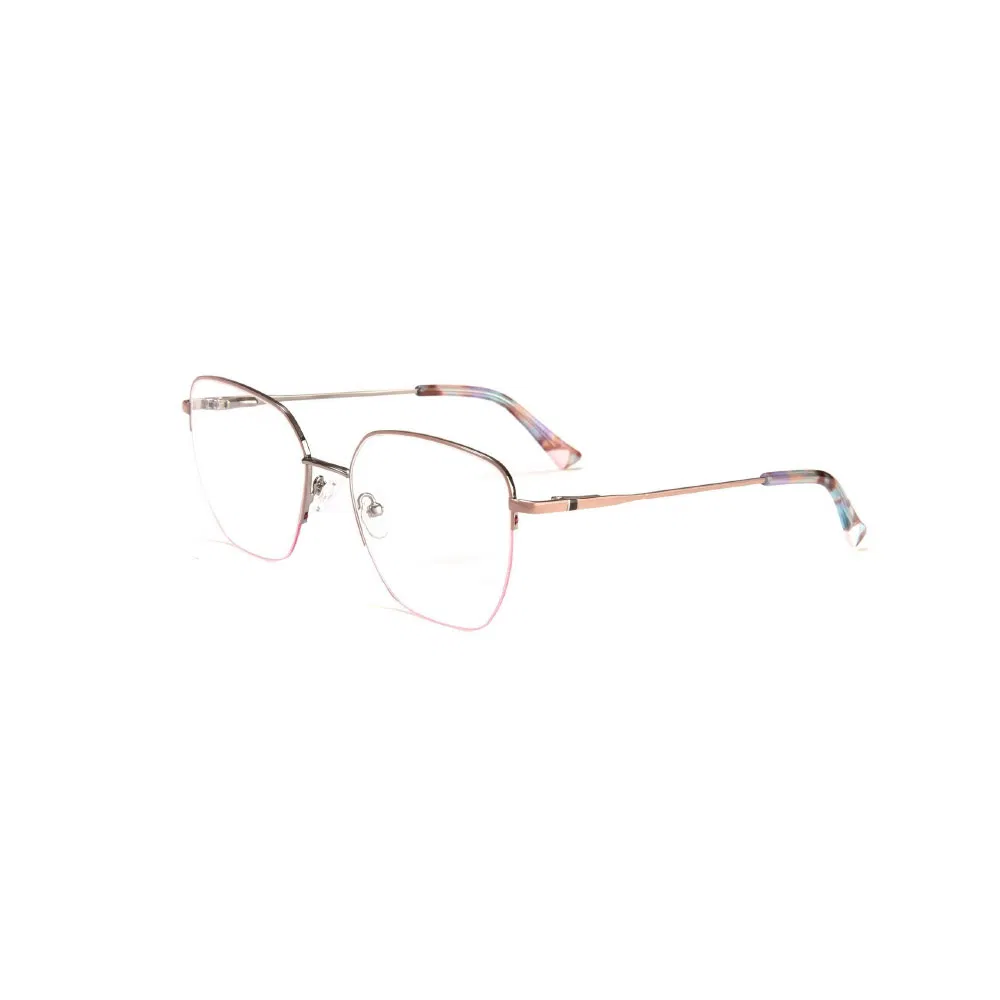Gd Intellectual Style Unisex Square Metal Optical Frame