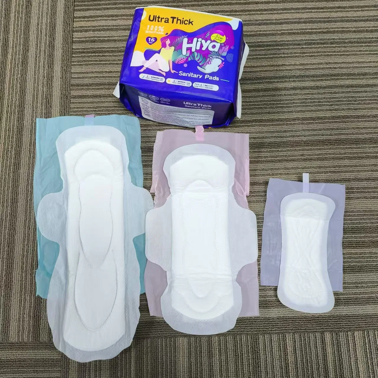 Ultra Thick Sanitary Napkins Long Pads for Night Using