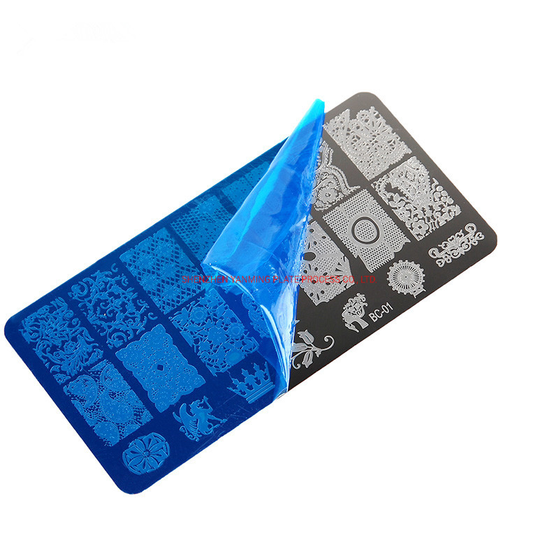Custom Printing Rich Patterns DIY Metal Nail Art Stamping Plate