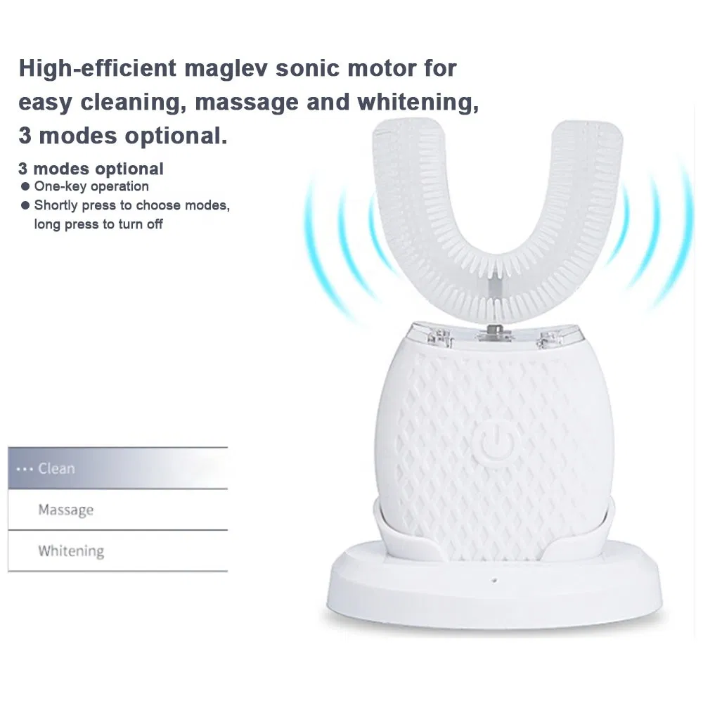 U Type Electric Tooth Brush Personal Cleaning Charging U-Shaped Electric Toothbrush
