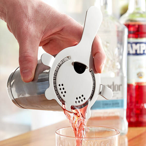High Quality Bar Tools Stainless Steel Cocktail Strainer Ice Julep Strainer
