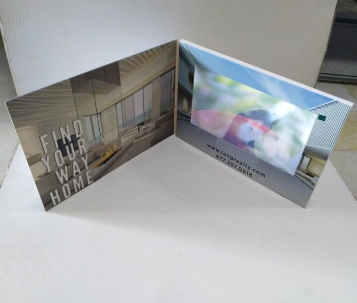 LCD Screen Video Hotel Brochure