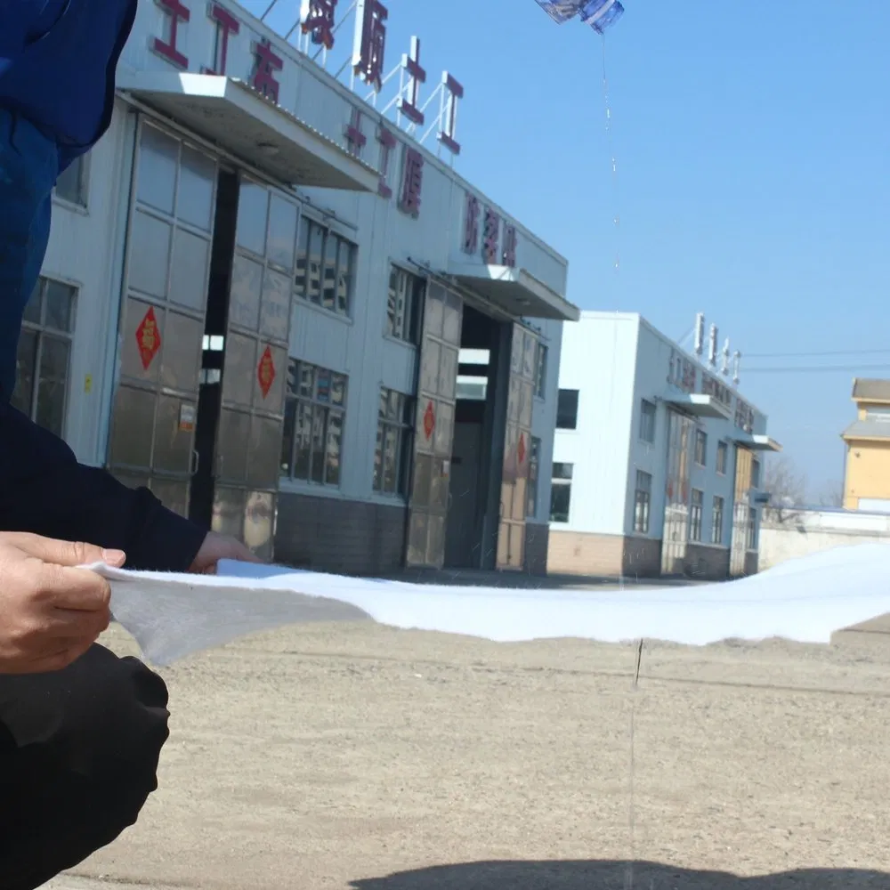 High Compatibility Needle Punched PP Nonwoven Geotextile for Railway Engineering