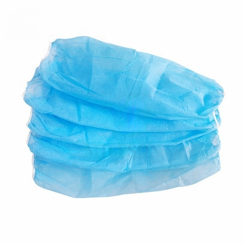 Disposable Navy Blue Arm Sleeves Covers with Elastic