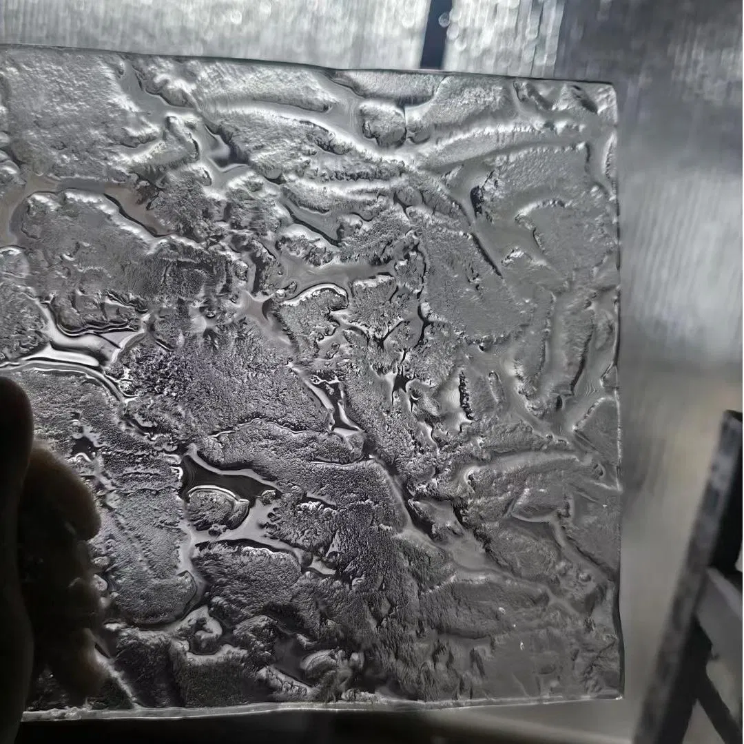 Textured Hot Melt Glass for Stylish and Decorative Applications