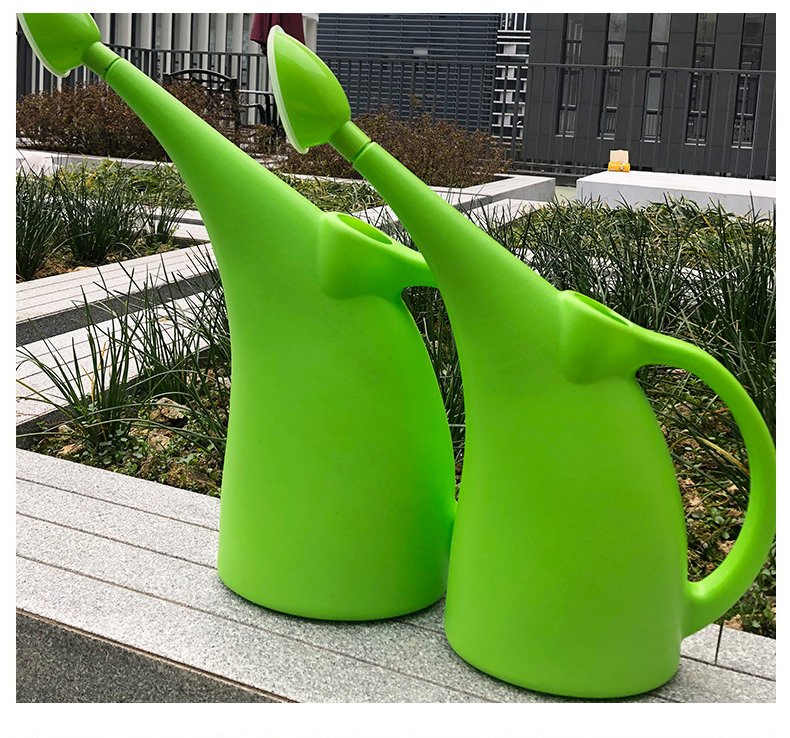 Long Mouth Plastic Watering Can 2L Gardening Tools Household Watering Pot