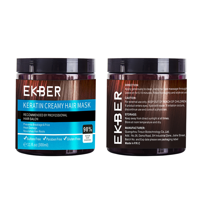 Wholesale Price Professional Salon Ginger Coconut Oil Treatment Hair Care Collagen Keratin Hair Mask