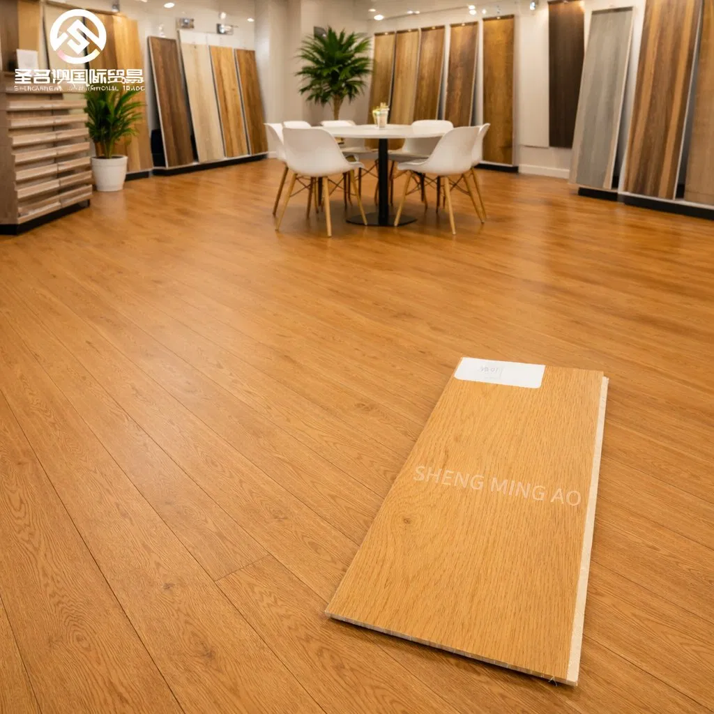 Engineered Wood Flooring Durable Oak Structure Wooden Floor for Shopping Mall and Commercial Interior Applications
