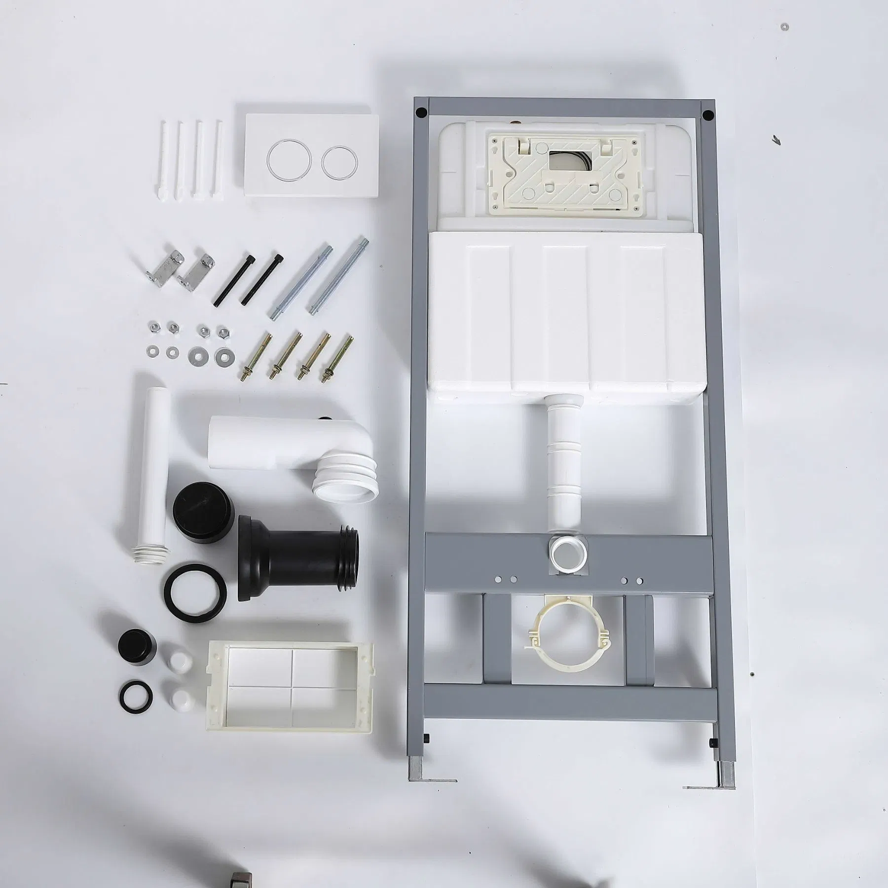 Hidden Toilet Water Tank in Wall Water Tank Concealed Cistern for Wall Hung Toilet