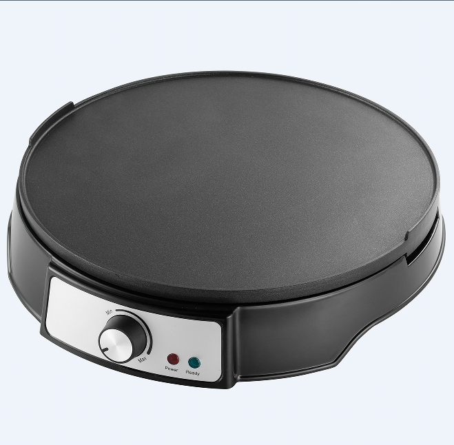 Easy-to-Use Detachable Crepe Maker with Auto Shut-off for Perfect Crepes