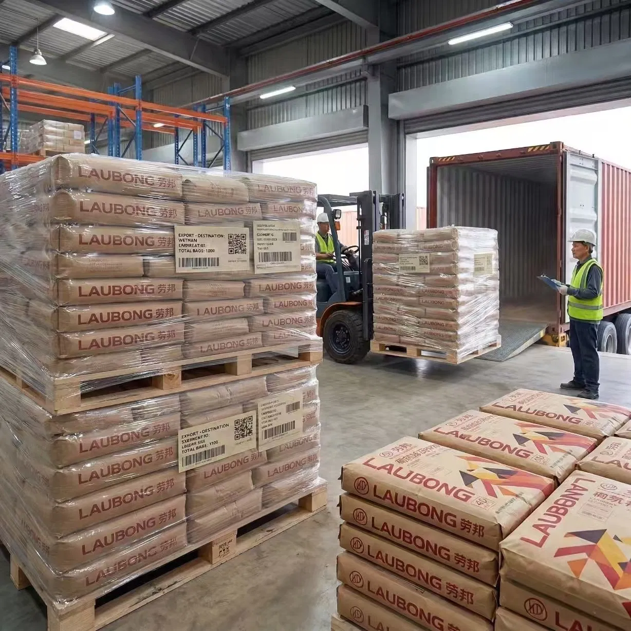 Durable Grey Cement Mortar Building Material for Brick Walls