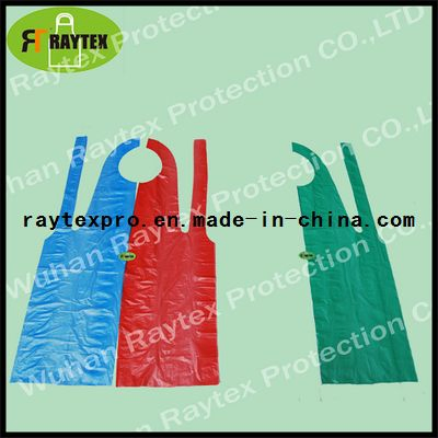 Multi-Color Single Use Plastic PE Apron