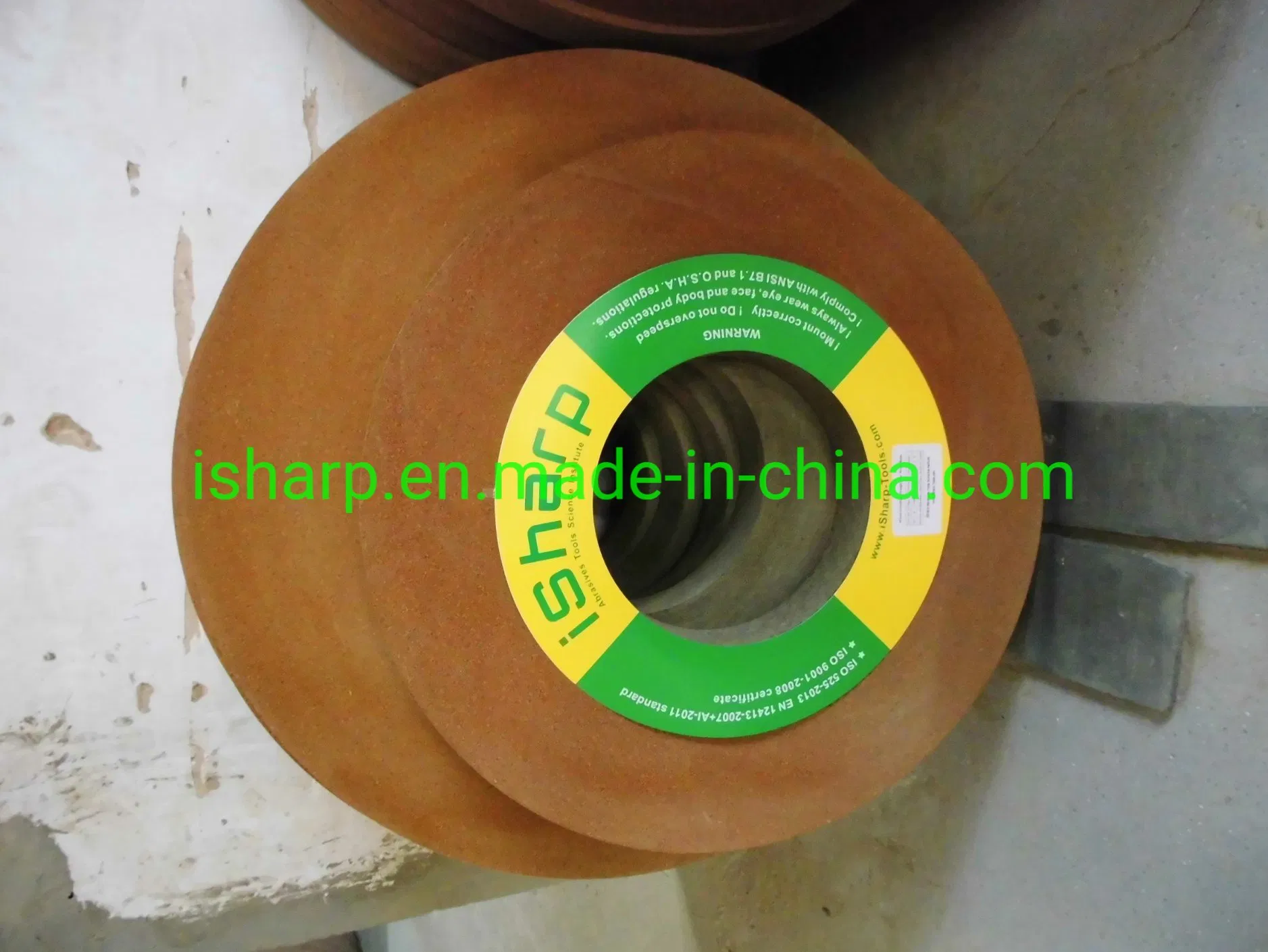 Шлифовальный круг iSharp из электрокорунда и карбида кремния