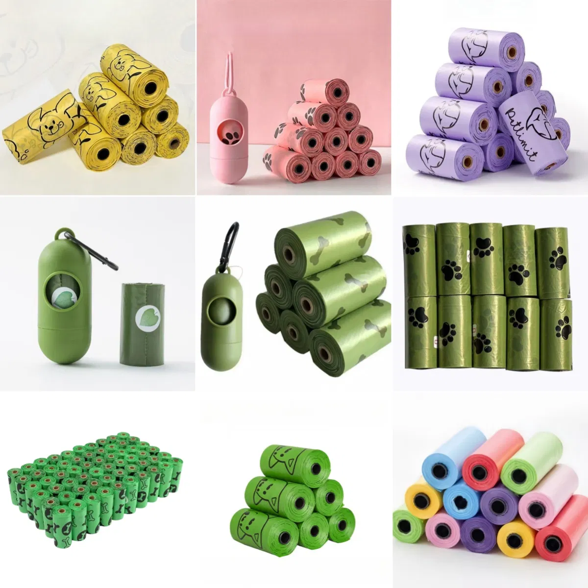 Wholesale Customized New Biodegradable Dog Poop Bags