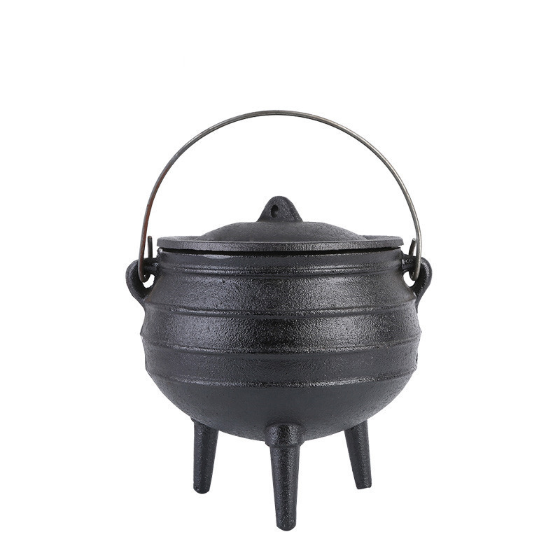 Cast Iron Metal South African Pot with Enamel Coating