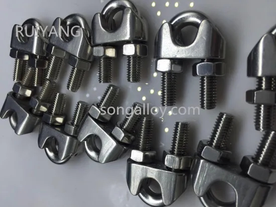 Stainless Steel Rigging Hardware Wire Rope Clamps U Bolt