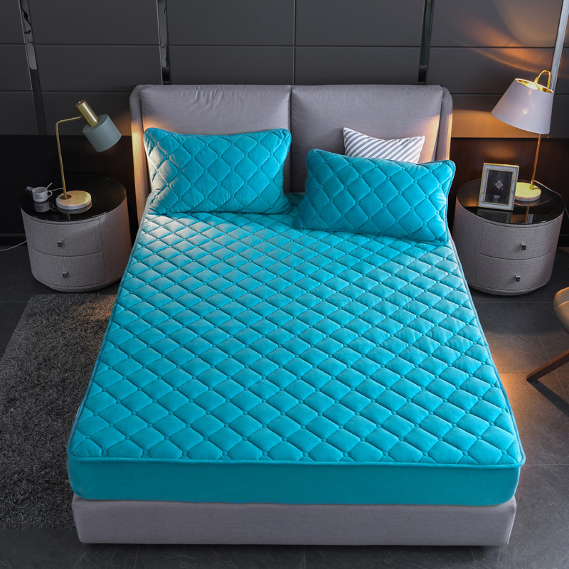Breathable Soft Cotton Bed Cover Waterproof Mattress Protector