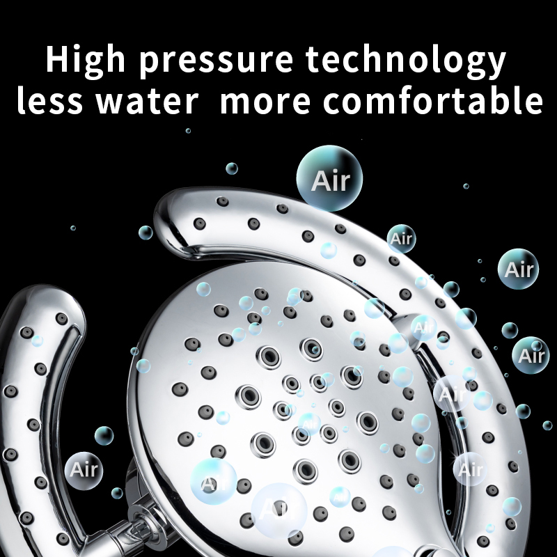 Hot Sale Zm8180 Magnetic Control Shower Set Mounted Combo Bathroom Accessories