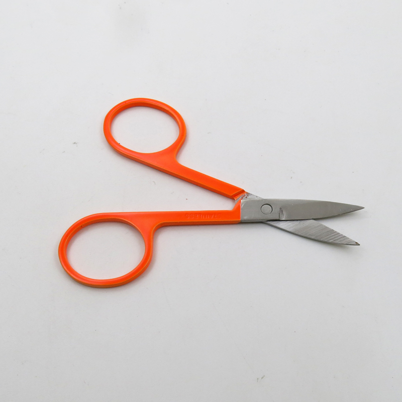 Beautiful Scissors Stainless Steel for Facial Eyebrow Trimming with Good Quality