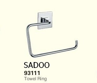 Полотенцедержатель квадратный без винта Sadoo