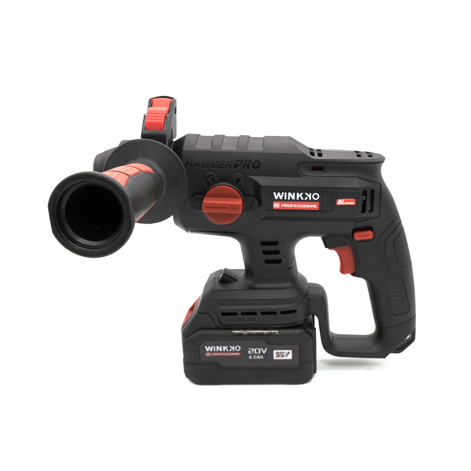 High Power 18V 20V Cordless Rotary Hammer Drill with Rechargeable Battery Heavy Duty Factory