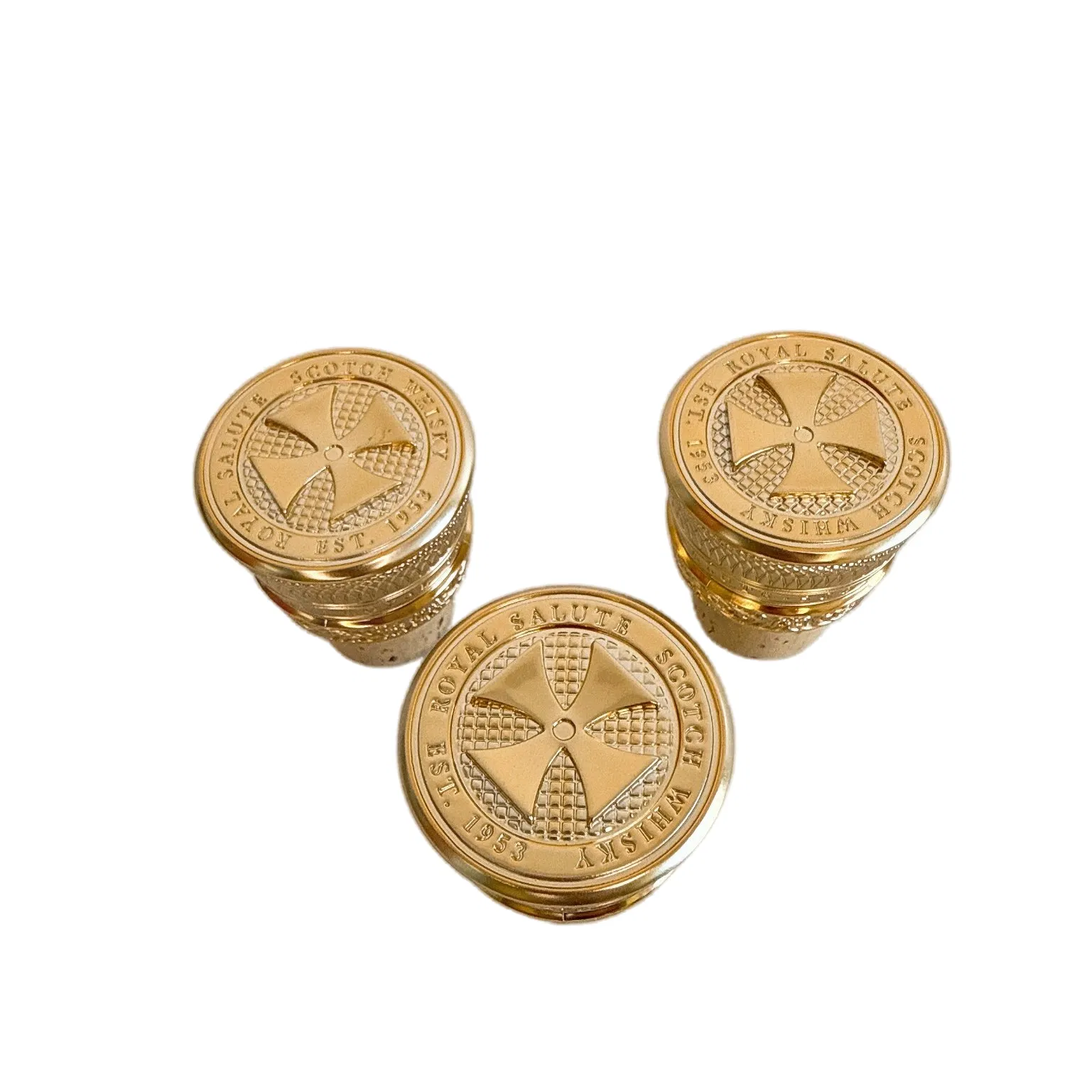 Пробка из золотого дерева для бутылки виски