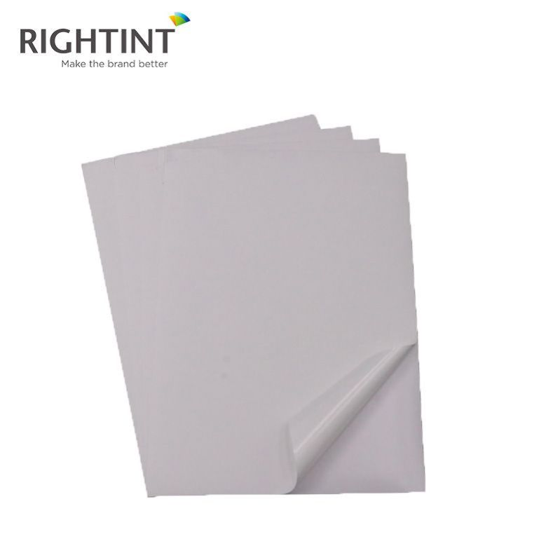 Synthetic Sticker Rightint Carton A4, OEM die cutting paper Vinly Label