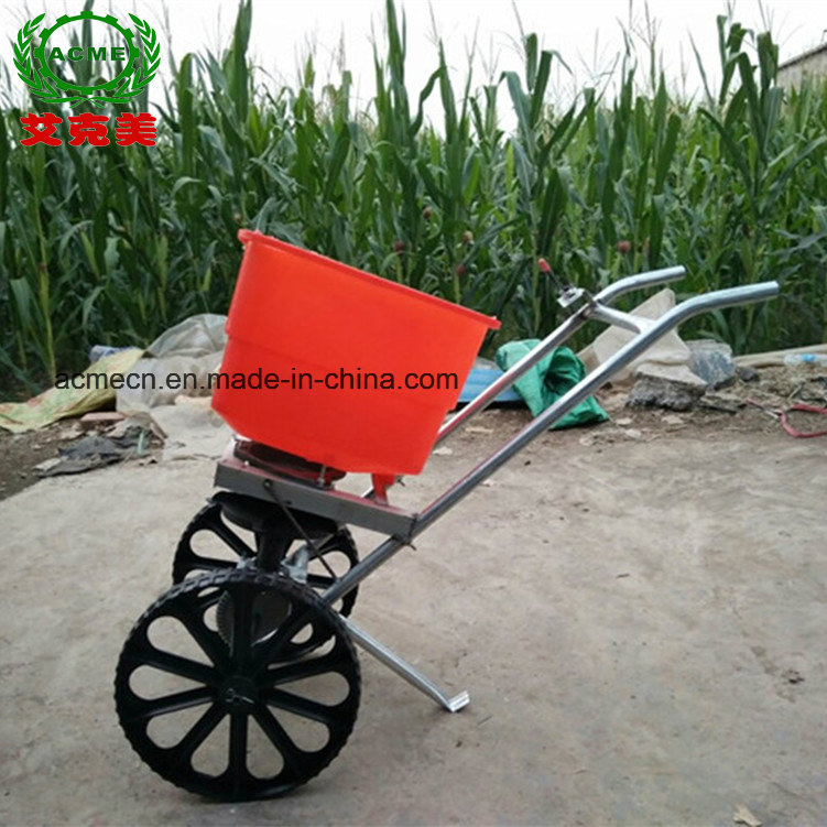 Agricultural Manual Seed Fertilizer Spreader for Garden and Farm