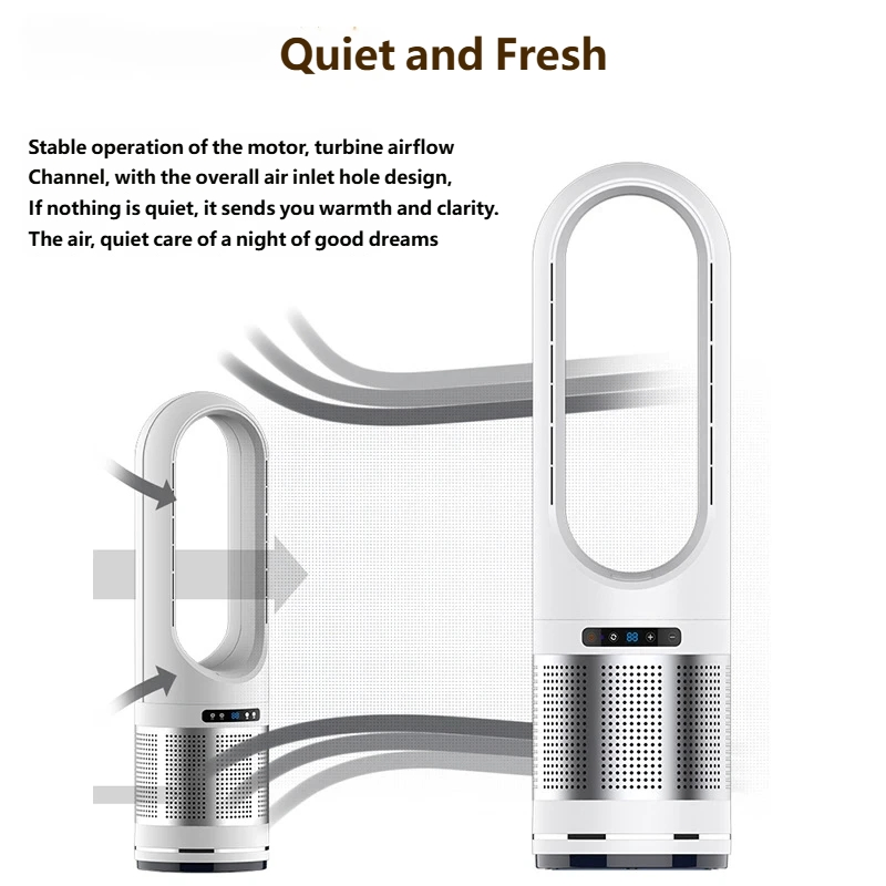 Customized Bladeless Tower Fan for Home and Office