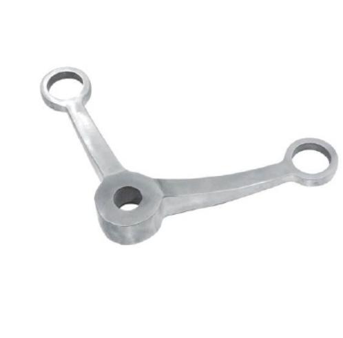 90 Degree Curtain Wall System Two Arms Glass Spider