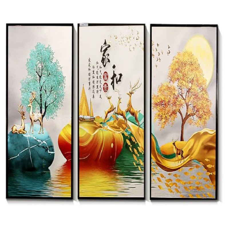 Affordable Custom Wall-Mounted Waterproof Carbon Crystal Heating Art, Wall Picture Electric Heater