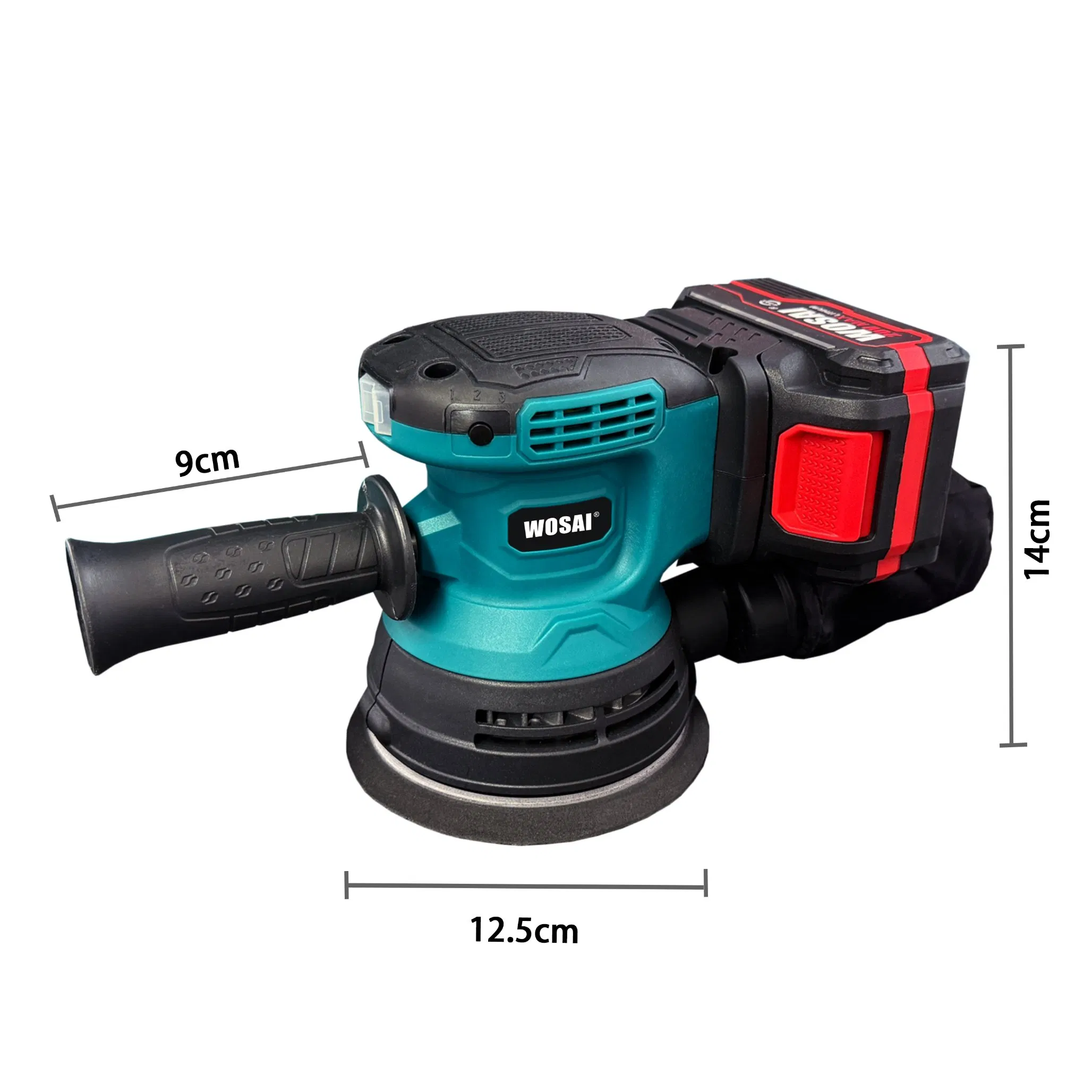 Lithium Electric Brushless Round Polishing Machine