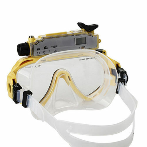 720p HD Swimming Goggles Snorkeling Mask Wateproof Camera 30 Meters Waterproof (191S)